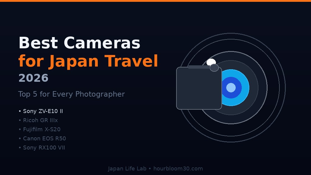 Best Cameras for Japan Travel 2026 | Top 5 for Every Photographer